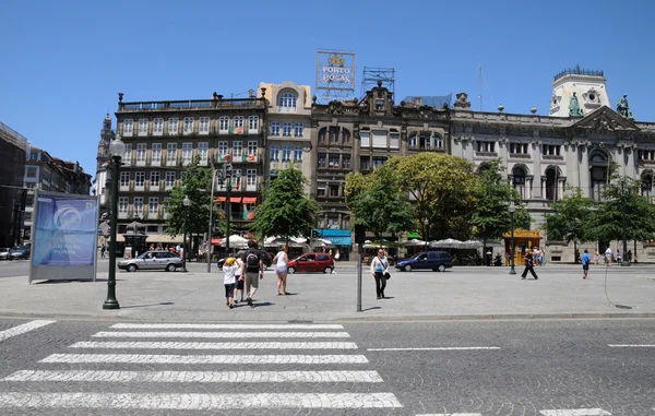 Porto, Portugal - 10 de julho de 2010: centro da cidade — Fotografia de Stock