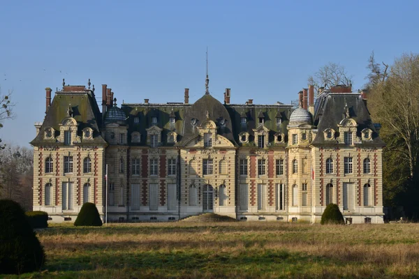 Radepont, France - march 15 2016 : the castel — Stock Photo, Image