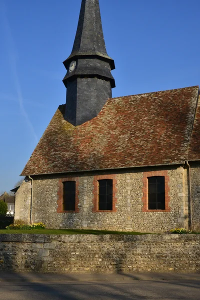 Suzay, France - march 15 2016 : the picturesque village — Stock Photo, Image