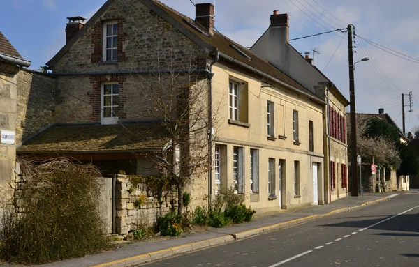 Serans, Francie - 14 březen 2016: malebné vesnice — Stock fotografie