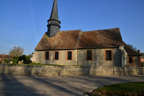 Suzay, France - march 15 2016 : the picturesque village — Stock Photo, Image