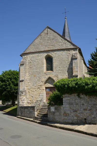 Frankrijk, het pittoreske dorp van Frouville — Stockfoto