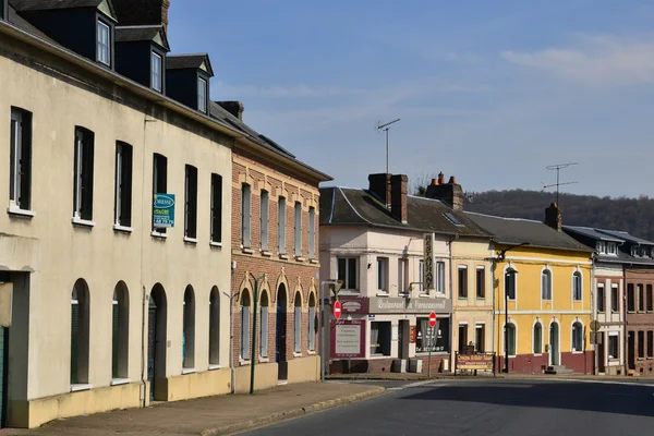 Fleury sur Andelle, France - march 15 2016 :  village — Stock Photo, Image