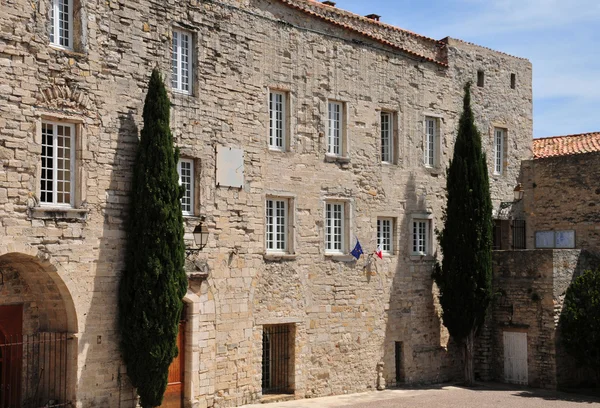 Le Castellet, France - april 20 2016 : the picturesque village — Stock Photo, Image