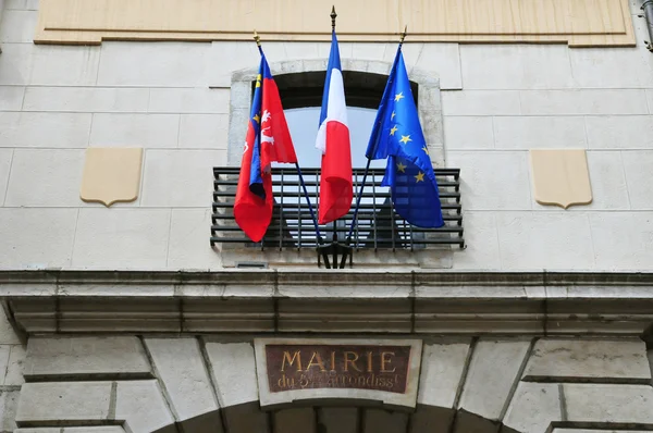 Lyon, Frankrijk - april 13 2016: Stadhuis — Stockfoto