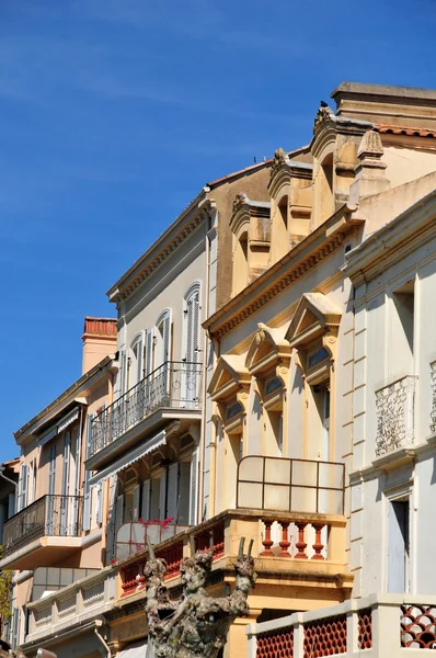 Sainte Maxime, France - april 16 2016 : the picturesque city — Stock Photo, Image