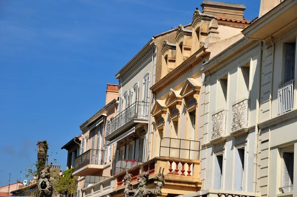 Sainte Maxime, France - april 16 2016 : the picturesque city — Stock Photo, Image