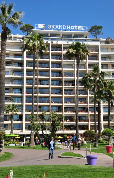 Cannes, Fransa - 15 Nisan 2016: lüks otel — Stok fotoğraf