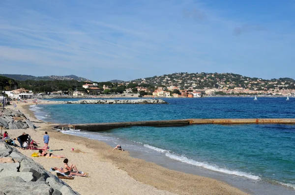 Sainte Maxime, France - 16 avril 2016 : bord de mer — Photo