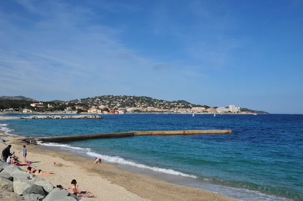 Sainte Maxime, France - 16 avril 2016 : bord de mer — Photo