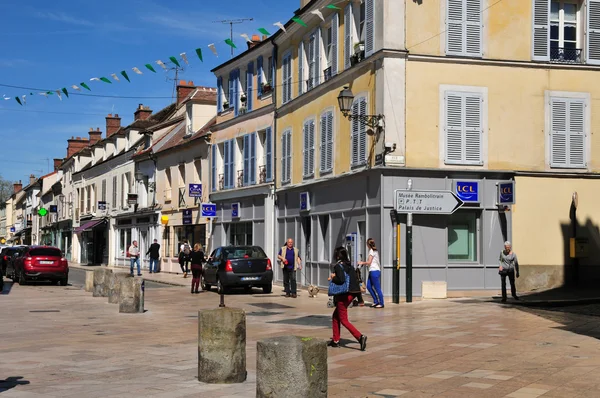 Rambouillet, Francja - mai 6 2016: centrum miasta — Zdjęcie stockowe