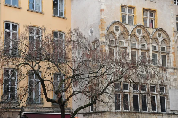 Lyon, Francia - 13 de abril de 2016: la pintoresca ciudad — Foto de Stock