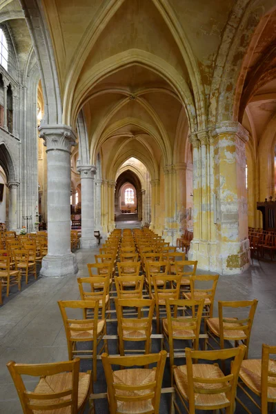 Triel sur Seine, Francja - marzec 2016 12: Kościół Saint Martin — Zdjęcie stockowe