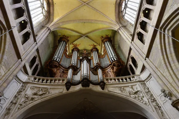 Dijon, Frankrike - april 22 2016: domkyrkan — Stockfoto