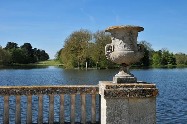 Rambouillet, Fransa - mai 6 2016: castle park — Stok fotoğraf