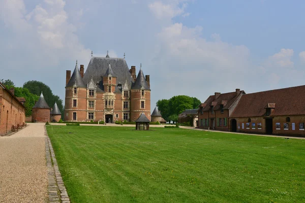 Martainville, France - may 13 2016: castle — стоковое фото