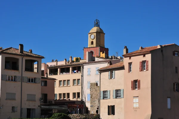 Saint Tropez; France - april 18 2016 : picturesque old city in s — Stock Photo, Image