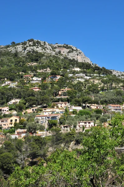 Eze, Frankreich - 19. April 2016: Dorf lizenzfreie Stockbilder