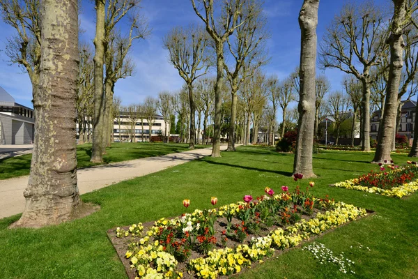 Rambouillet, Francia - mai 6 2016: centro de la ciudad — Foto de Stock