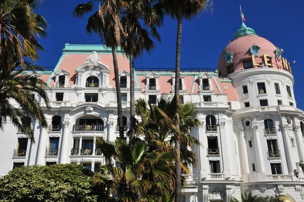 Nice, Frankrijk - april 19 2016: Negresco hotel — Stockfoto