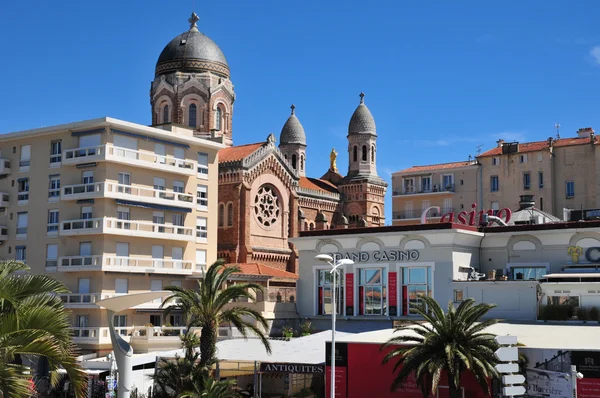 Frejus; França - 14 abril 2016: centro da cidade — Fotografia de Stock