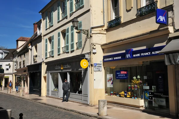 Rambouillet, Francie - mai 6 2016: centrum města — Stock fotografie