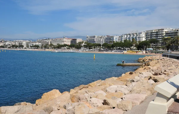 Cannes, Francie - 15. dubna 2016: moře — Stock fotografie