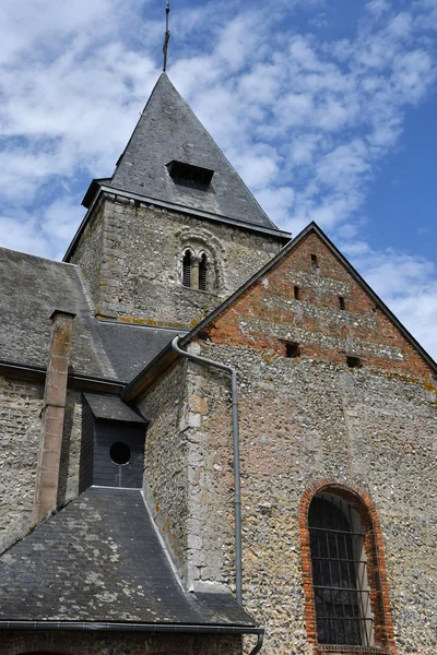 Cailly, France - june 23 2016 : Saint Martin church — Stock Photo, Image