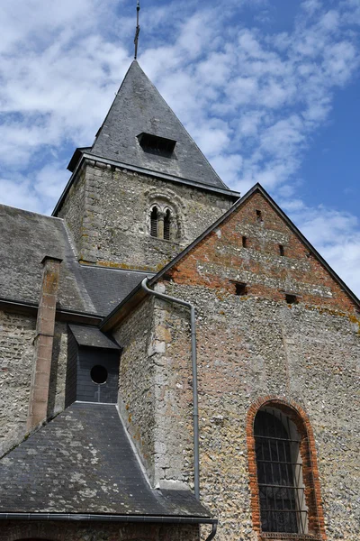 Cailly, Francia - 23 de junio de 2016: Iglesia de San Martín —  Fotos de Stock