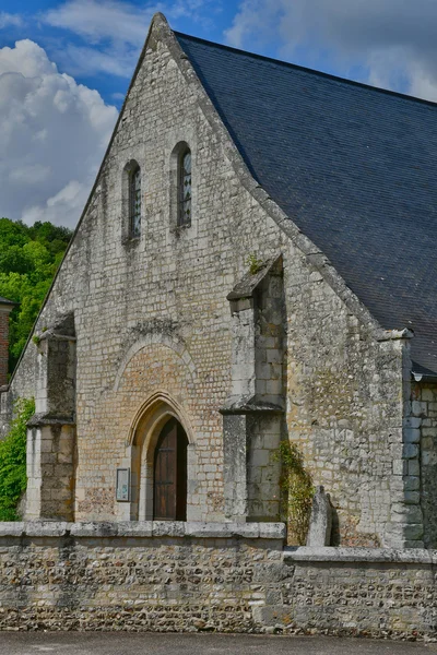 Σεν Wandrille Rancon, Γαλλία - 22 Ιουνίου 2016: Saint Michel chu — Φωτογραφία Αρχείου