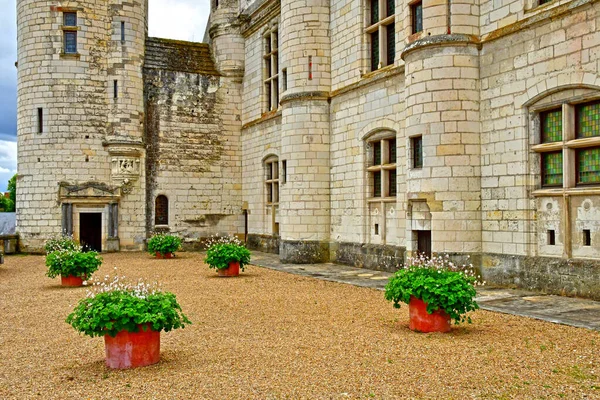 Loches Francia Luglio 2020 Royal Lodge — Foto Stock