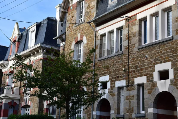 Saint Malo França Setembro 2020 Casa Pitoresca — Fotografia de Stock