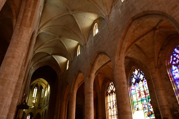 Dinan France Sseptember 2020 Saint Malo Church — стоковое фото