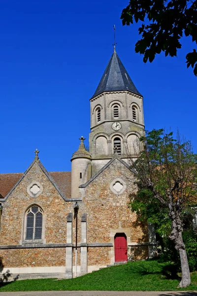Saint Martin Garenne Frankrike September 2020 Sankt Martins Kyrka — Stockfoto