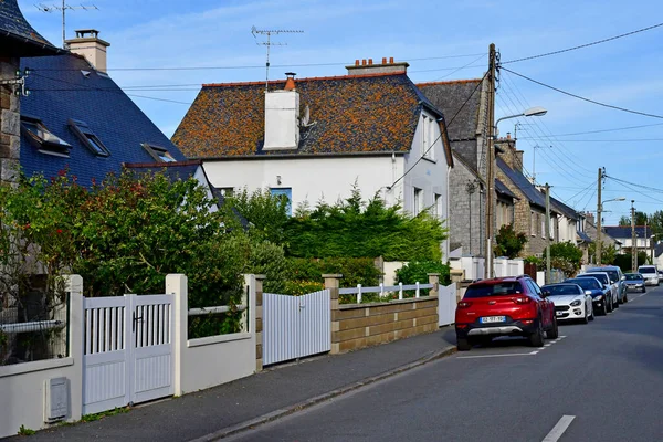 Saint Malo Franciaország Szeptember 2020 Festői Ház — Stock Fotó