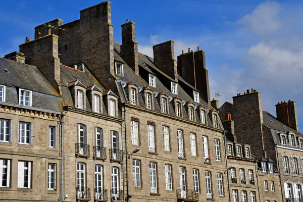 Dinan Frankreich September 2020 Die Malerische Stadt — Stockfoto