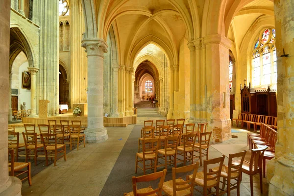 Triel Sur Seine France June 2020 Historical Saint Martin Church — Stock Photo, Image