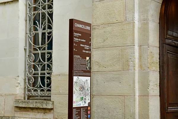 Loches France July 2020 Picturesque Chancellerie — Stock Photo, Image