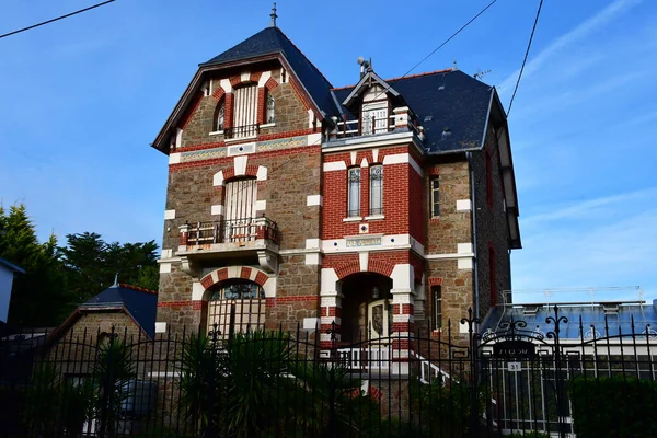 Saint Malo Francia Septiembre 2020 Pintoresca Casa —  Fotos de Stock