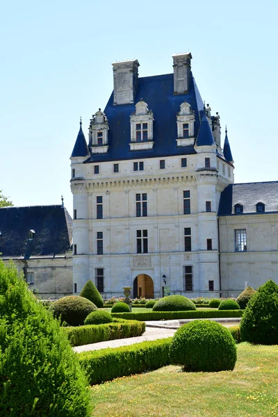 Valencay França Julho 2020 Castelo Talleyrand — Fotografia de Stock