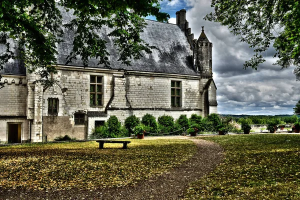 Loches Francie Červenec 2020 Královská Lóže — Stock fotografie