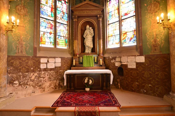 Triel Sur Seine France June 2020 Historical Saint Martin Church — Stock Photo, Image