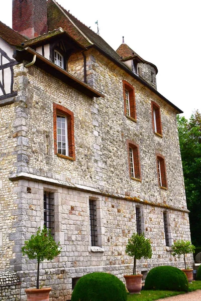 Vascoeuil France August 2020 Castle Jules Michelet — 图库照片