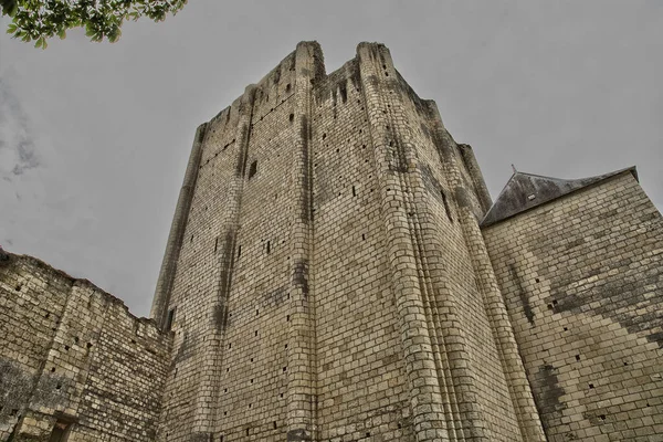 Loches Fransa Temmuz 2020 Donjon — Stok fotoğraf