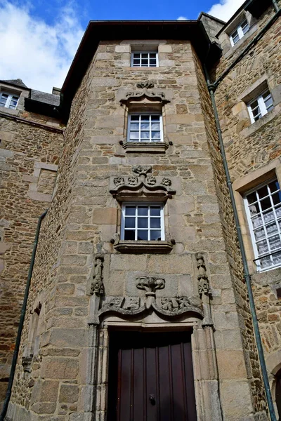 Dinan France September 2020 Hotel Des Chevaliers Beaumanoir — Stock Photo, Image