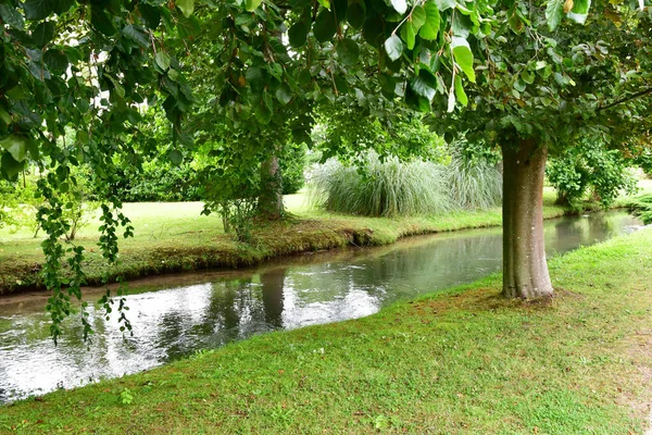 Vascoeuil Frankrike Augusti 2020 Slottsparken — Stockfoto