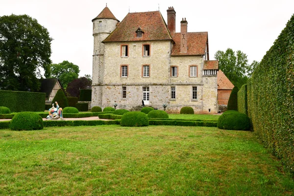 Vascoeuil Γαλλία Αυγούστου 2020 Κάστρο Του Jules Michelet — Φωτογραφία Αρχείου