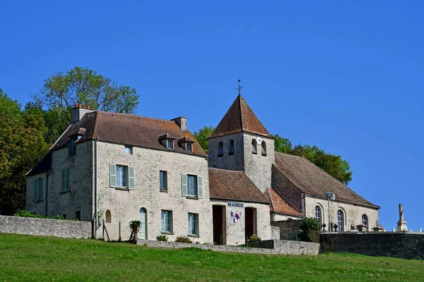 Saint Cyr Arthies Frankreich September 2020 Das Malerische Dorf — Stockfoto