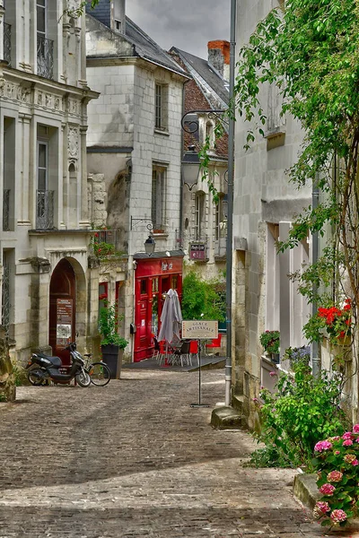 Loches France Juillet 2020 Ville Été — Photo