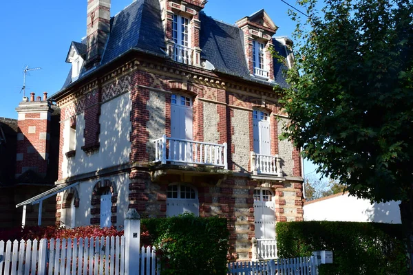 Houlgate France October 2020 Belle Epoque Old House — 스톡 사진